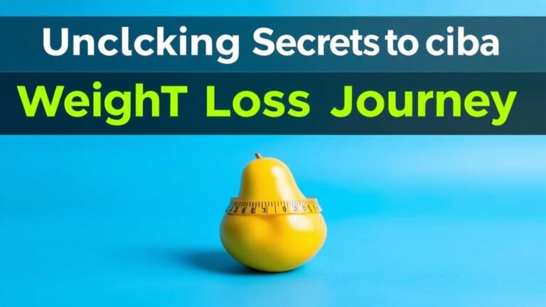 Unlocking the Secrets to the Best Weight Loss Journey: Transform Your Life Today!