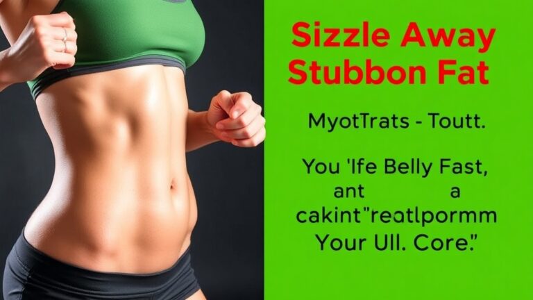 Sizzle Away Stubborn Fat: Discover Workouts That Burn Belly Fat and Transform Your Core!