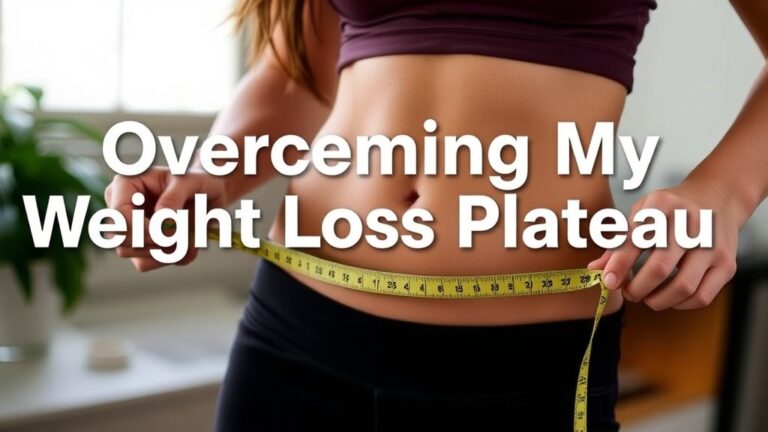 “Overcoming My Weight Loss Plateau: Innovative Tips to Ignite Your Progress and Renew Your Motivation”