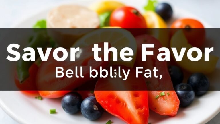 Savor the Flavor: 10 Delicious Foods That Burn Belly Fat Effortlessly