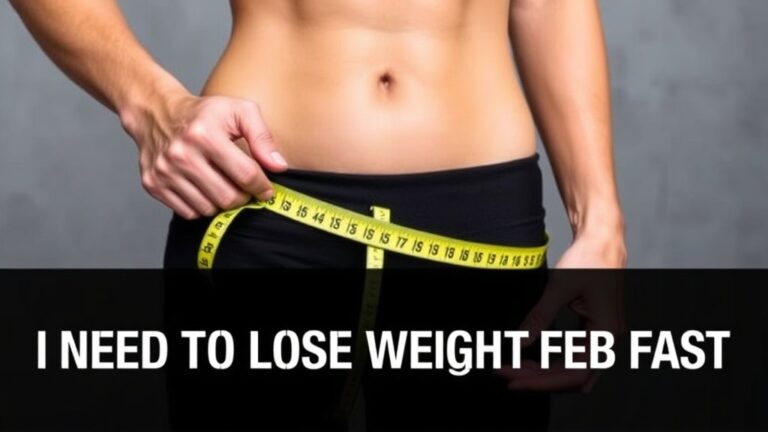 Rapid Results: Proven Techniques When You Think I Need to Lose Weight Fast