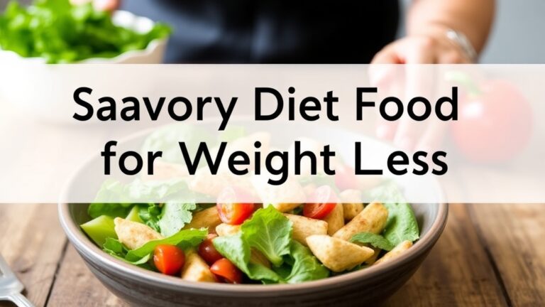Elevate Your Health Journey: Savory Diet Food for Weight Loss That Satisfies and Nourishes