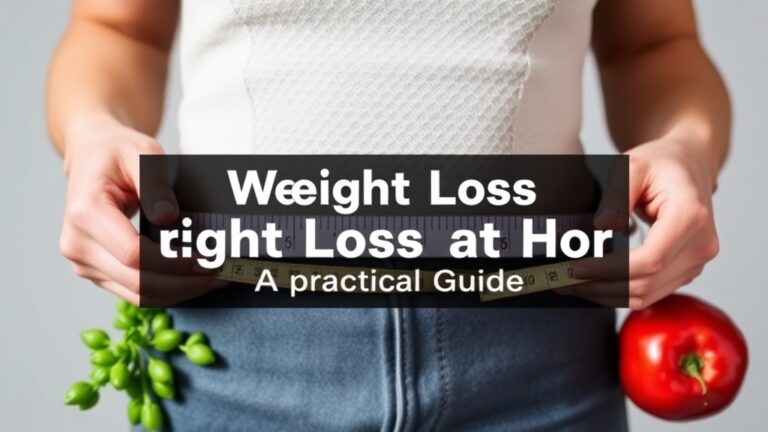 Unlocking Effective Strategies for Weight Loss at Home: A Practical Guide to Shed Pounds Easily