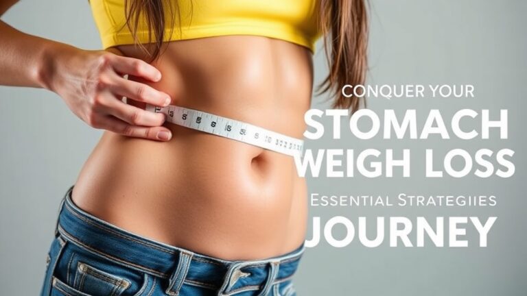 Conquer Your Stomach Weight Loss Journey: Essential Strategies for Lasting Change
