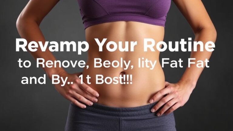 Revamp Your Routine: Essential Exercises to Remove Belly Fat and Boost Overall Health