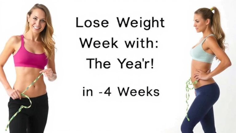 Unlock a New You: Proven Strategies to Lose Weight in 4 Weeks and Boost Your Confidence!