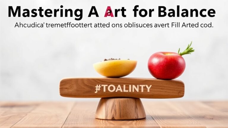 Mastering the Art of Balance: Simple Habits to Reduce Weight and Enhance Wellness