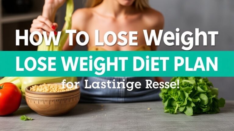 Unleash Your Potential with This Ultimate Guide on How to Lose Weight Diet Plan for Lasting Results